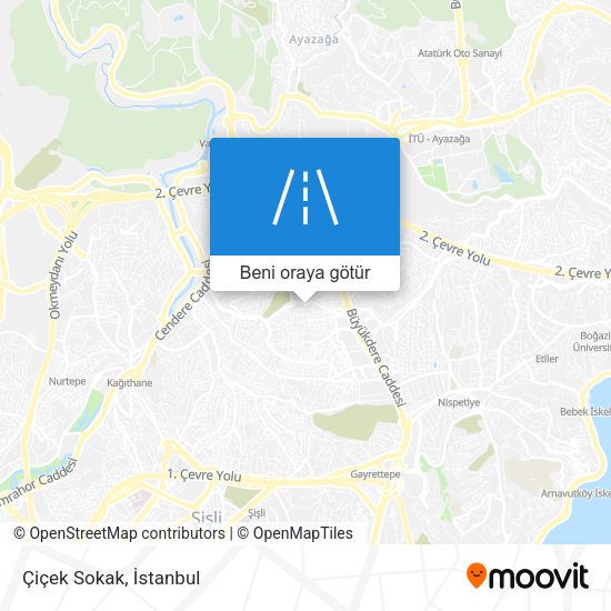 Çiçek Sokak harita