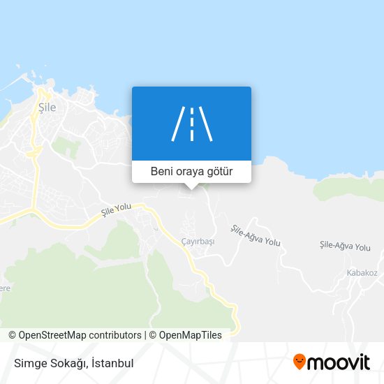 Simge Sokağı harita