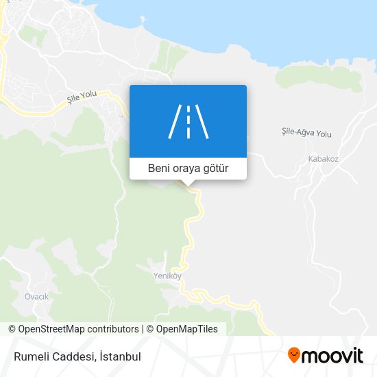 Rumeli Caddesi harita
