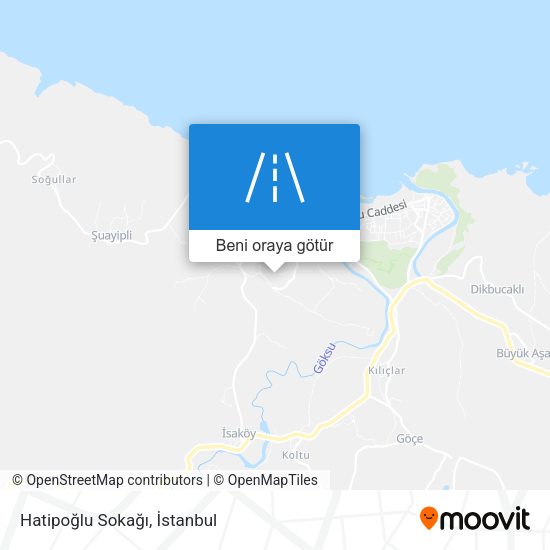 Hatipoğlu Sokağı harita