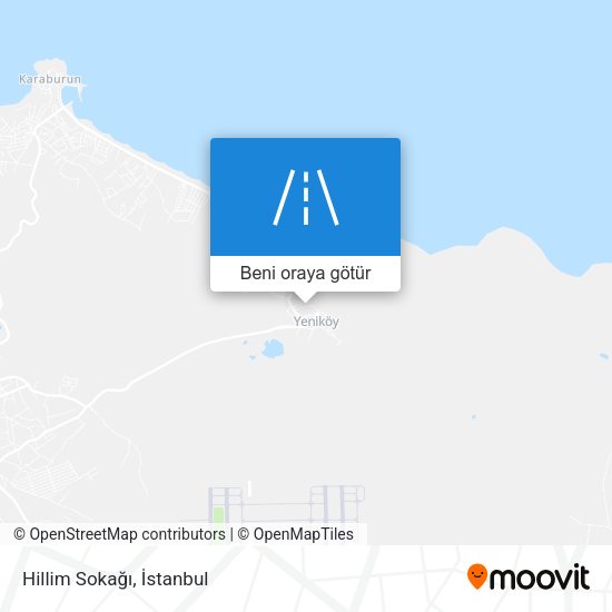 Hillim Sokağı harita