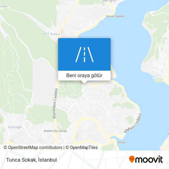 Tunca Sokak harita