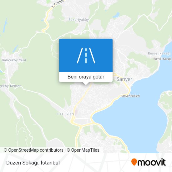 Düzen Sokağı harita