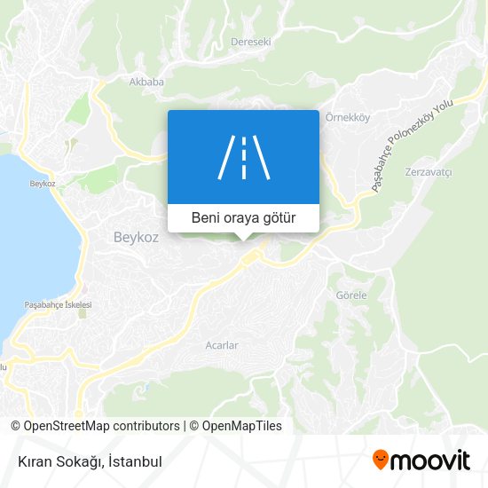 Kıran Sokağı harita