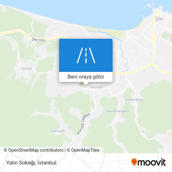 Yalın Sokağı harita