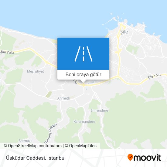 Üsküdar Caddesi harita