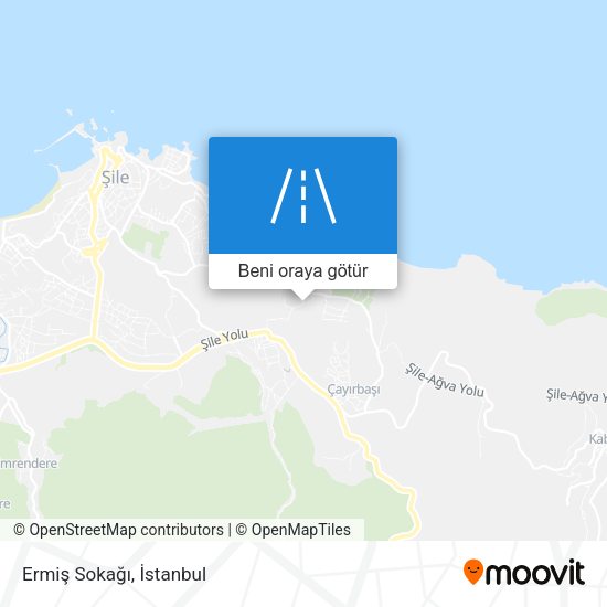 Ermiş Sokağı harita