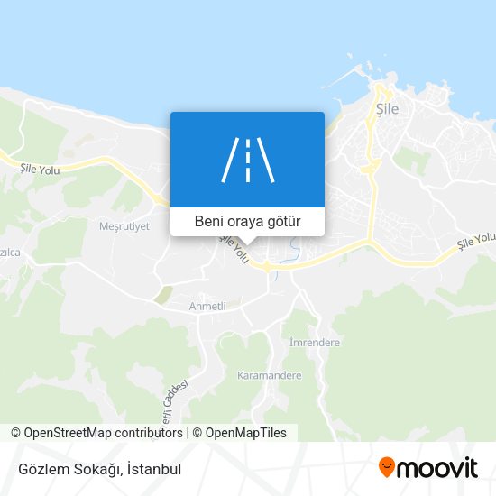 Gözlem Sokağı harita