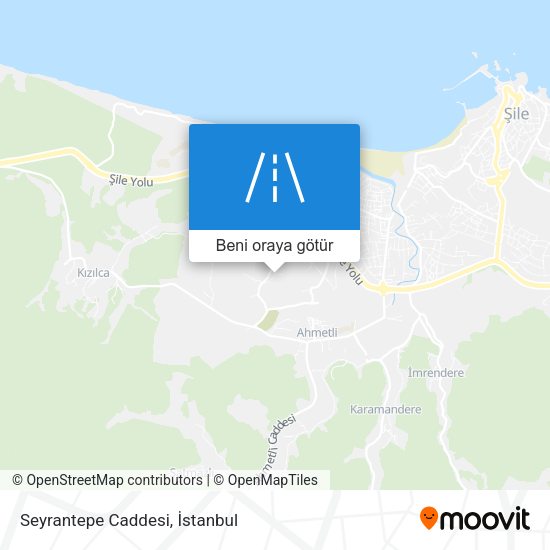Seyrantepe Caddesi harita