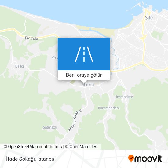 İfade Sokağı harita