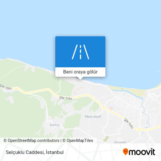 Selçuklu Caddesi harita