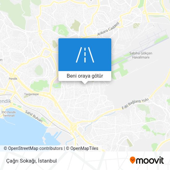 Çağrı Sokağı harita
