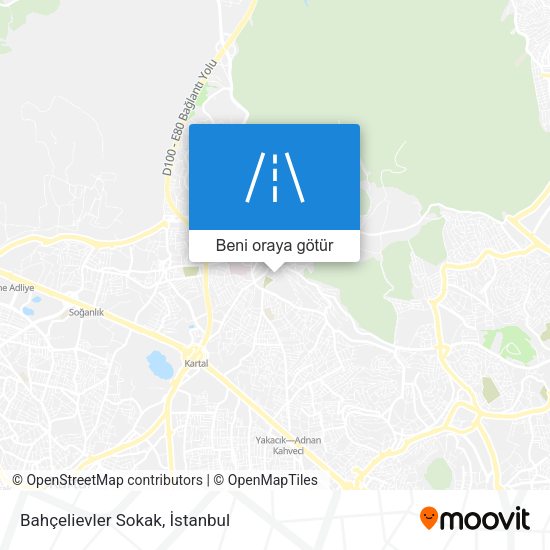 Bahçelievler Sokak harita