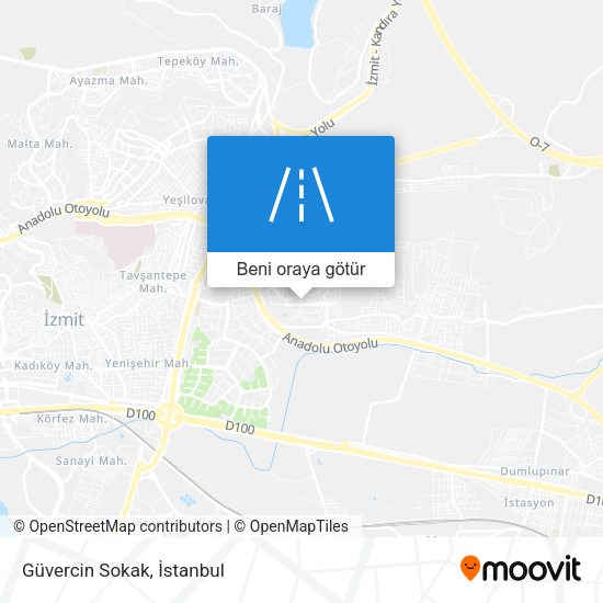 Güvercin Sokak harita