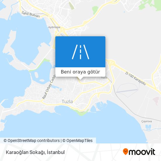 Karaoğlan Sokağı harita