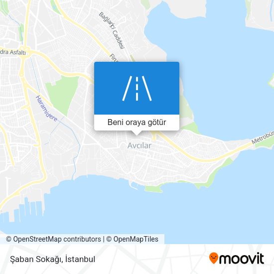 Şaban Sokağı harita