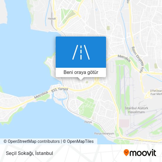 Seçil Sokağı harita