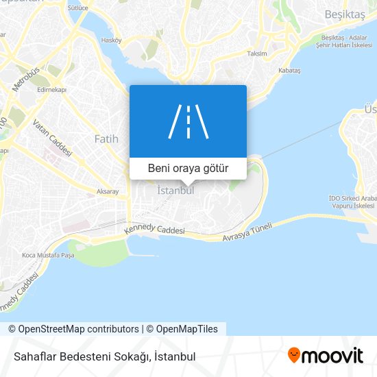 Sahaflar Bedesteni Sokağı harita