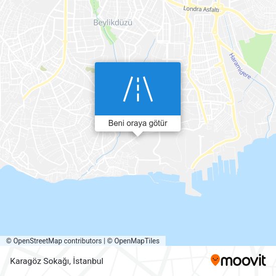 Karagöz Sokağı harita