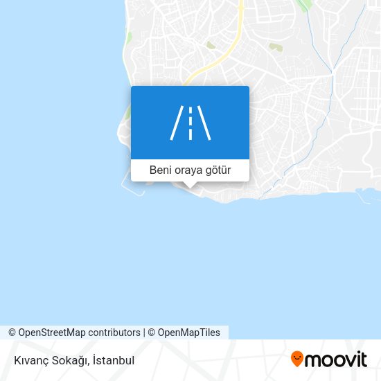 Kıvanç Sokağı harita