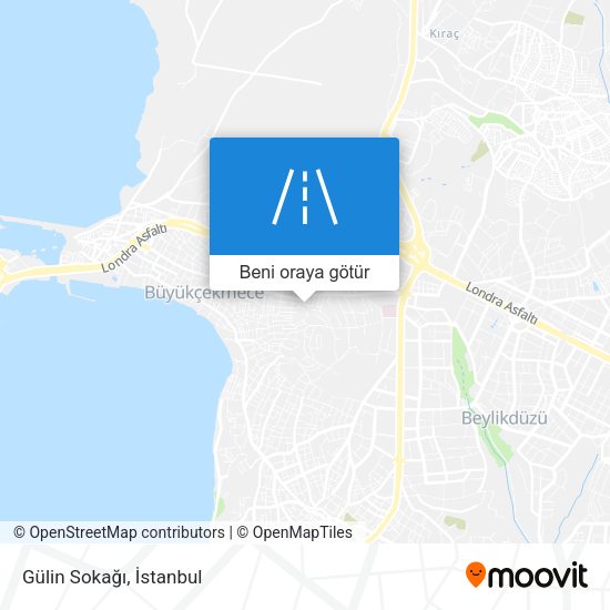 Gülin Sokağı harita