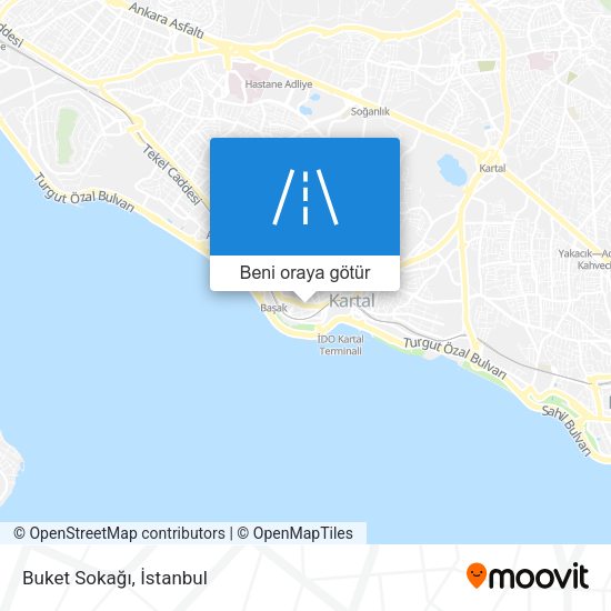 Buket Sokağı harita