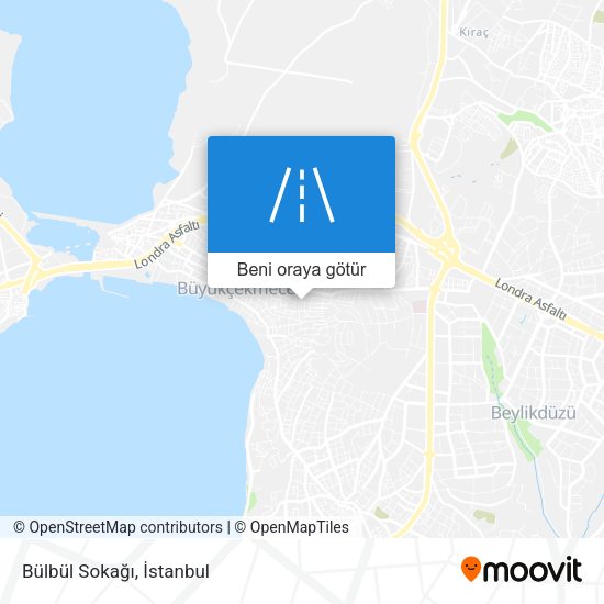 Bülbül Sokağı harita