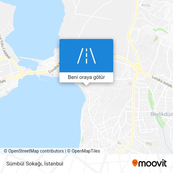 Sümbül Sokağı harita