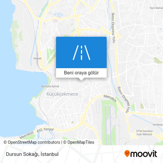 Dursun Sokağı harita