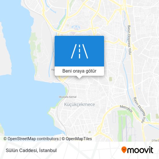 Sülün Caddesi harita