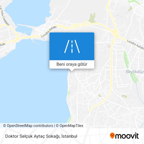 Doktor Selçuk Aytaç Sokağı harita