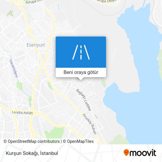 Kurşun Sokağı harita