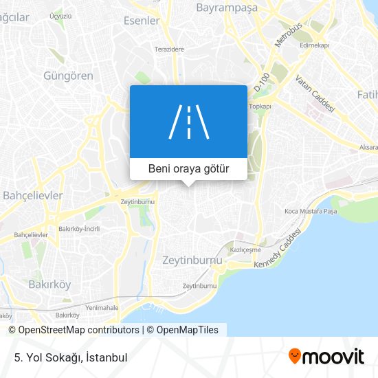 5. Yol Sokağı harita