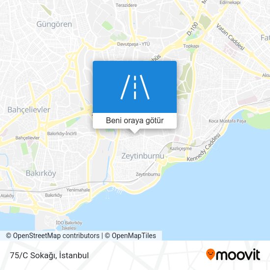 75/C Sokağı harita