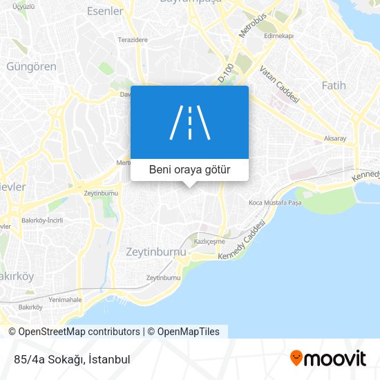 85/4a Sokağı harita