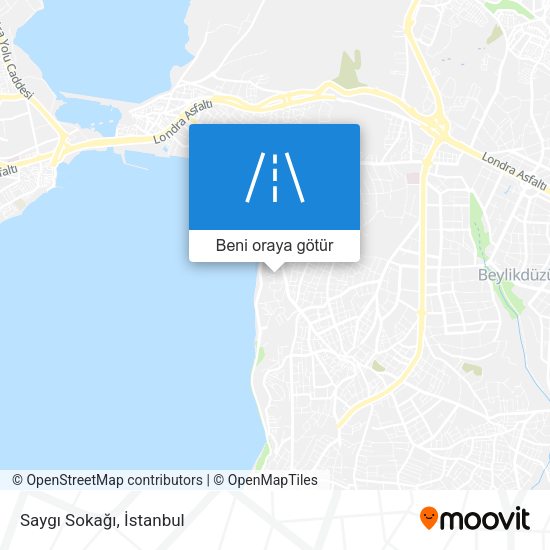 Saygı Sokağı harita