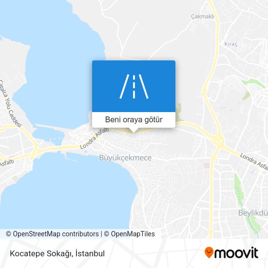 Kocatepe Sokağı harita