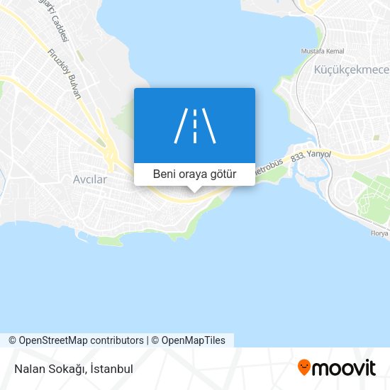 Nalan Sokağı harita