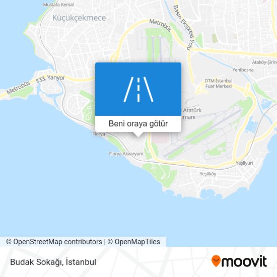 Budak Sokağı harita