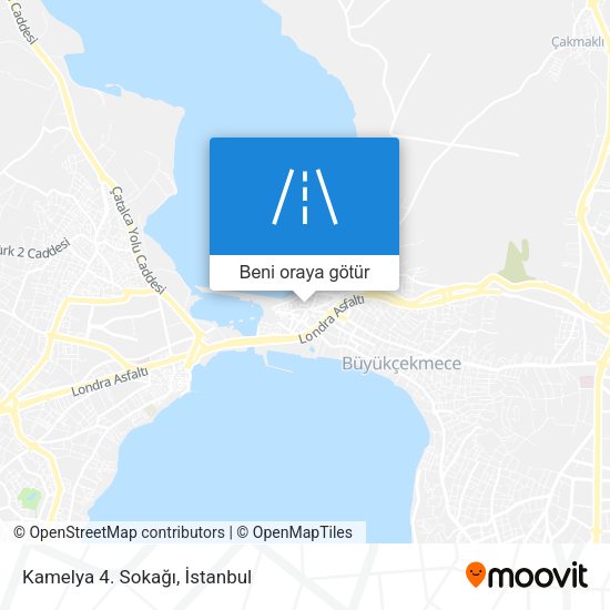 Kamelya 4. Sokağı harita