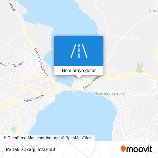 Parlak Sokağı harita