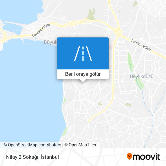 Nilay 2 Sokağı harita
