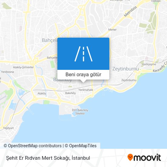 Şehit Er Rıdvan Mert Sokağı harita