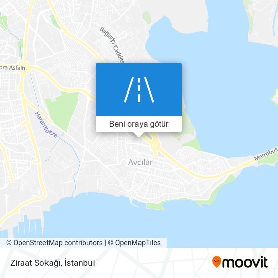 Ziraat Sokağı harita