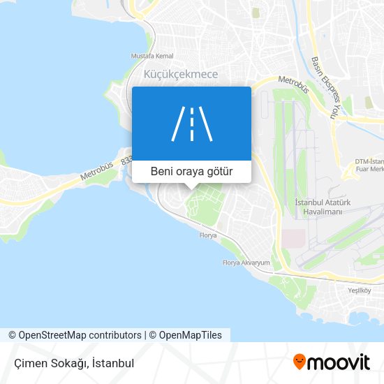 Çimen Sokağı harita