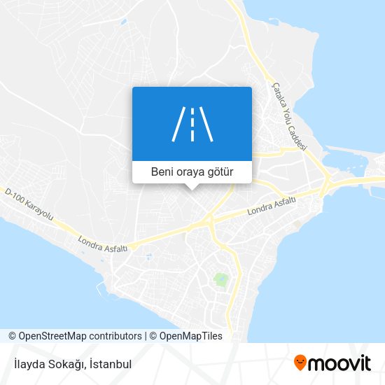 İlayda Sokağı harita