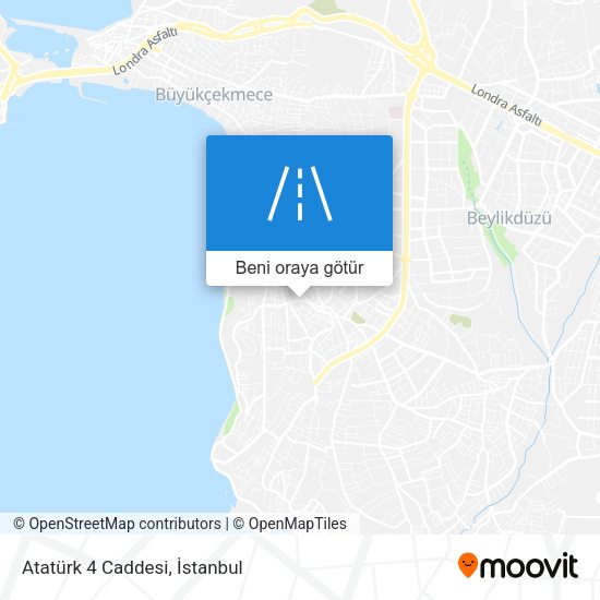 Atatürk 4 Caddesi harita