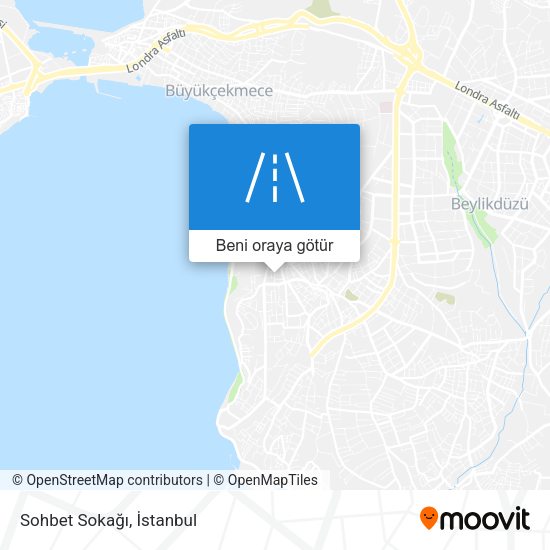Sohbet Sokağı harita