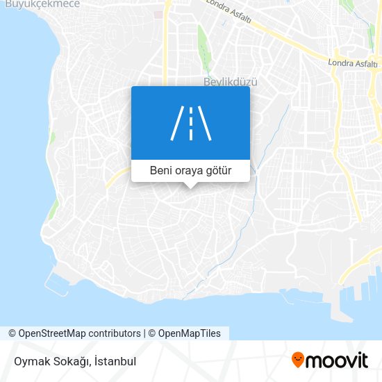 Oymak Sokağı harita
