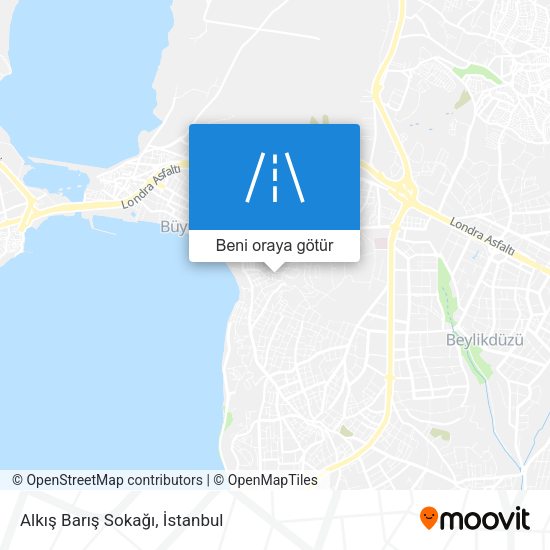 Alkış Barış Sokağı harita